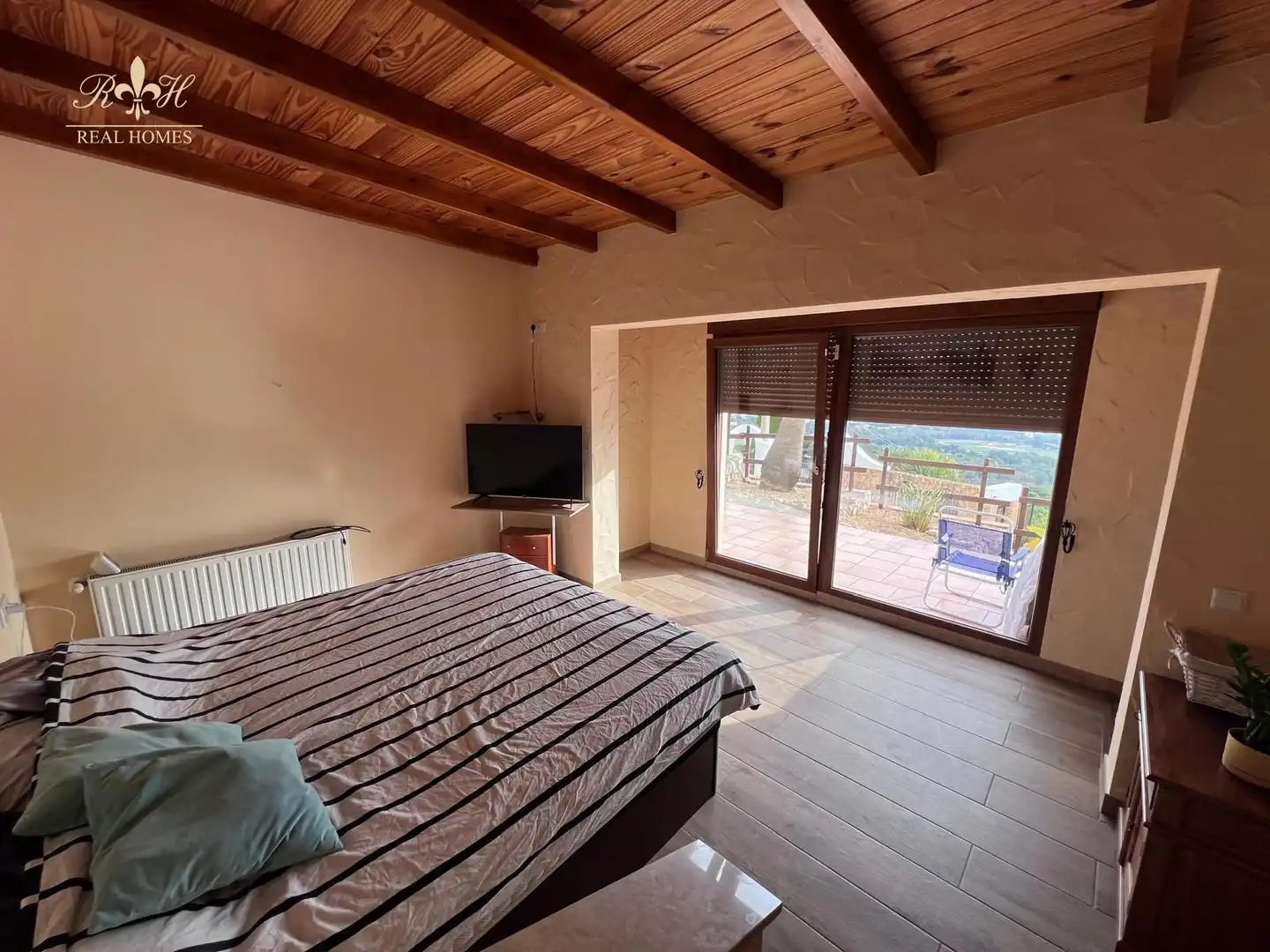 Bedroom of Houses for sale in L'Alfàs del Pi  with Air Conditioner, Heating and Terrace