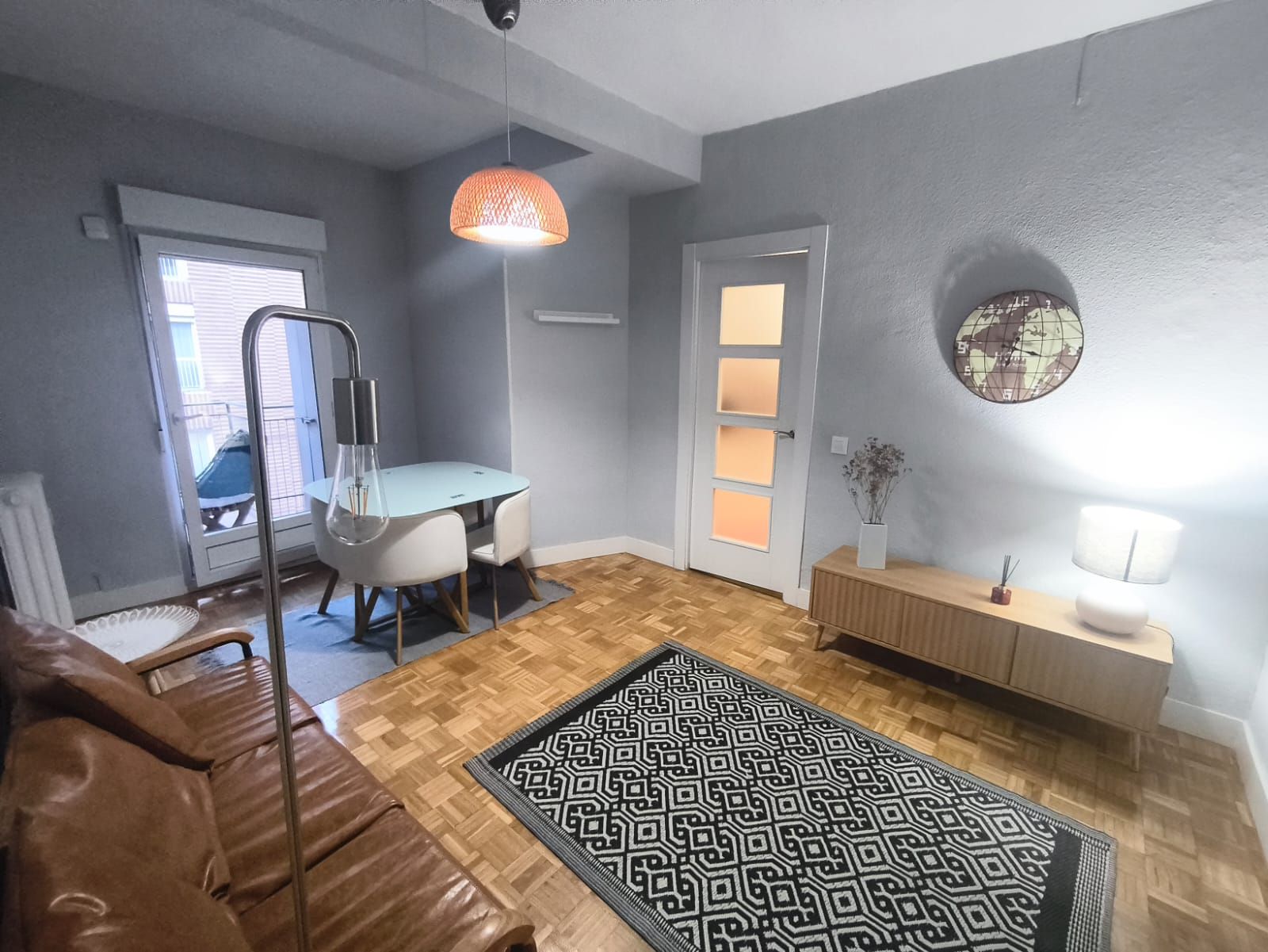 Dining room of Flat to rent in  Madrid Capital  with Terrace and Balcony