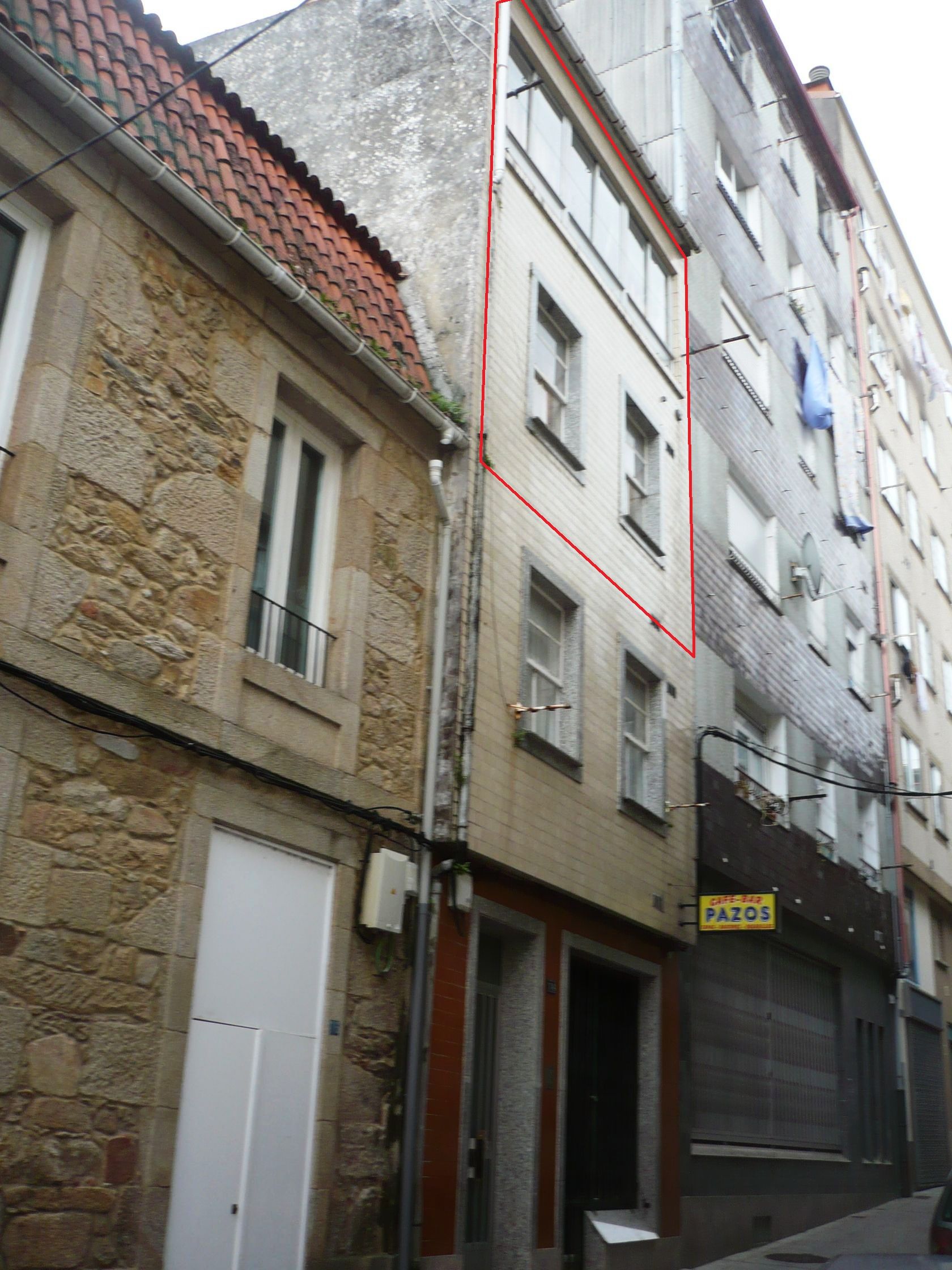 Vista exterior de Apartament en venda en Noia
