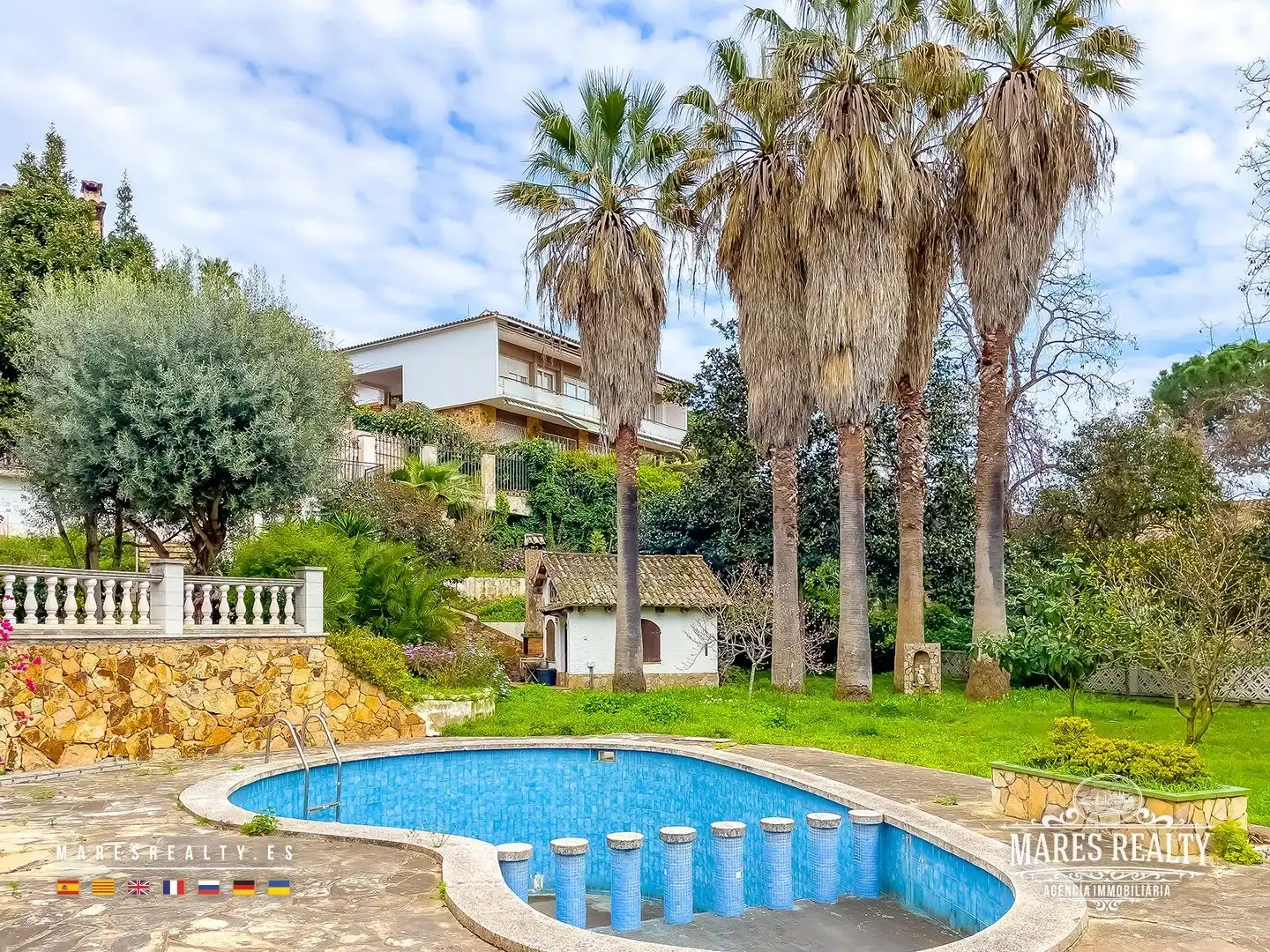 Vista exterior de Casa o chalet en venta en Lloret de Mar con Aire acondicionado, Calefacción y Jardín privado