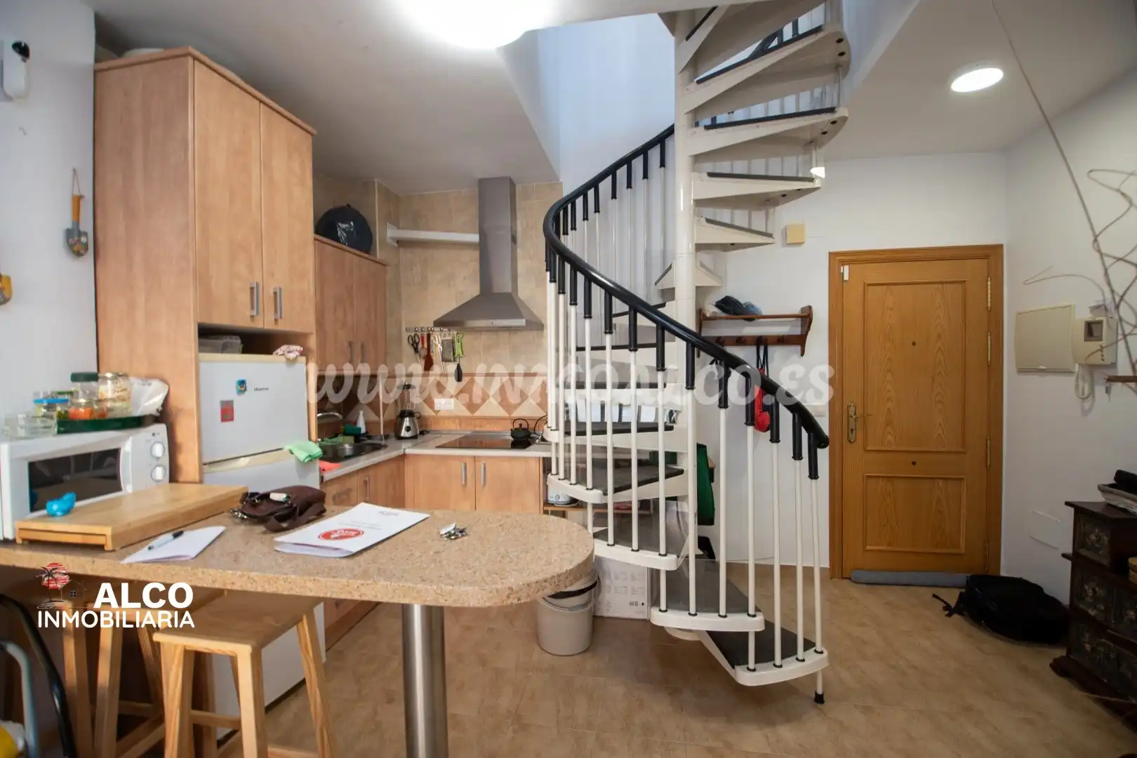 Cocina de Dúplex en venta en Torrox con Aire acondicionado, Terraza y Trastero