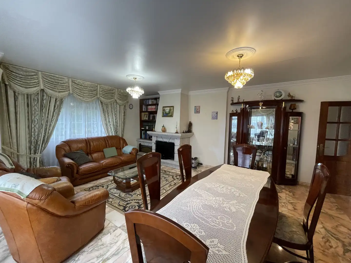 Sala de estar de Casa o chalet en venta en Cedeira con Calefacción, Jardín privado y Terraza