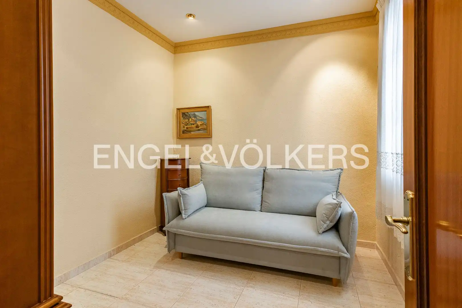 Living room of Flat for sale in Barcelona  with Air Conditioner, Heating and Parquet flooring
