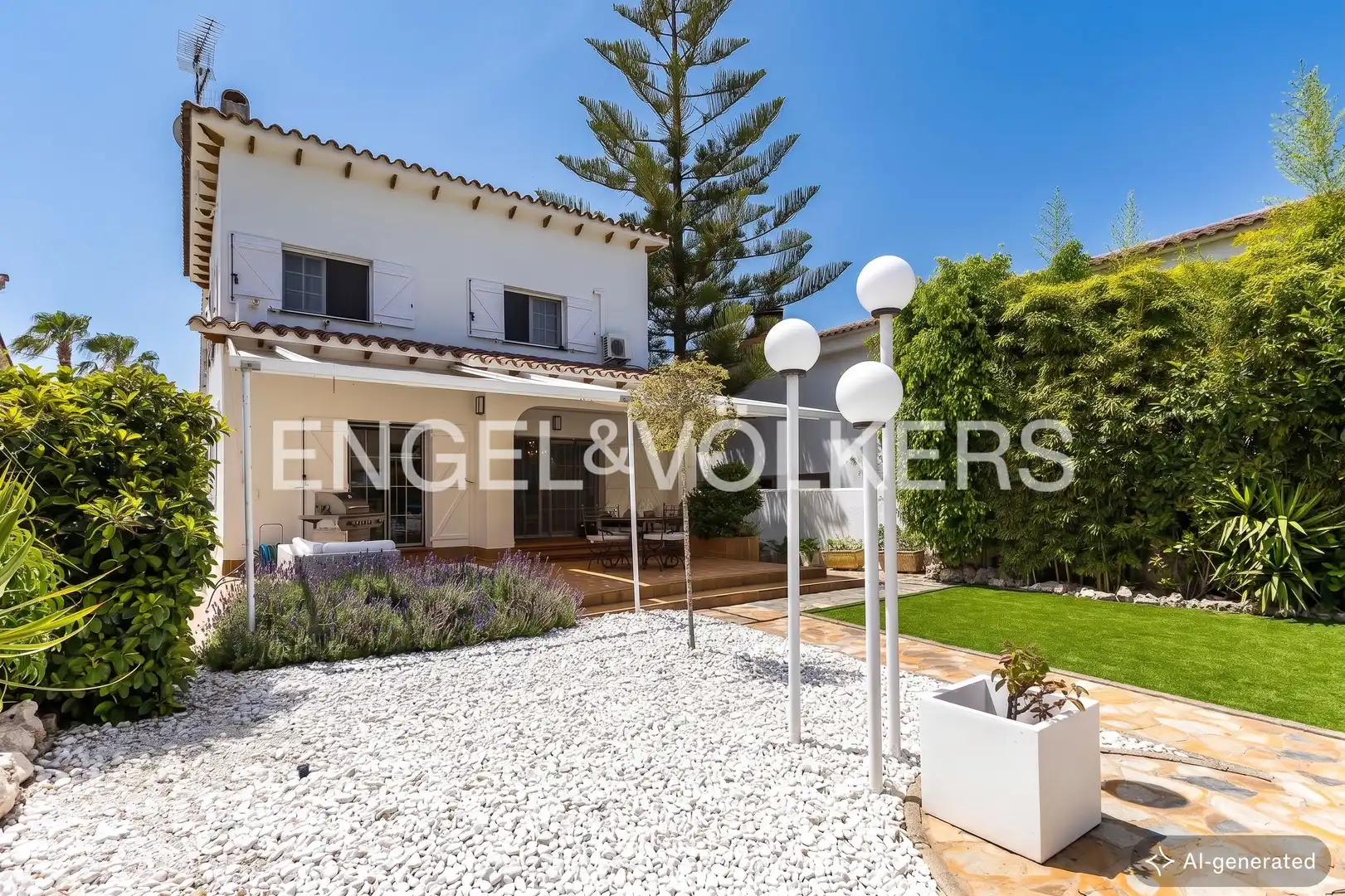 Vista exterior de Casa o chalet en venta en Sant Pere de Ribes con Aire acondicionado, Calefacción y Jardín privado