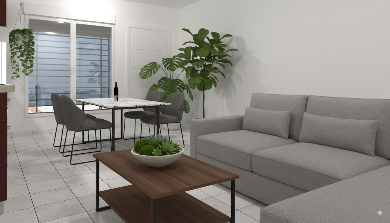 Sala d'estar de Apartament en venda en San Fernando