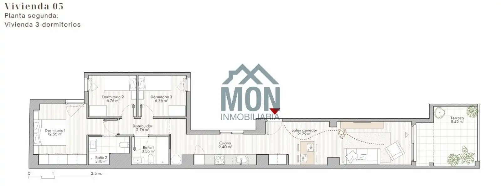 Wohnung zum Verkauf in Benetússer mit Heizung, Terrasse und Ofen