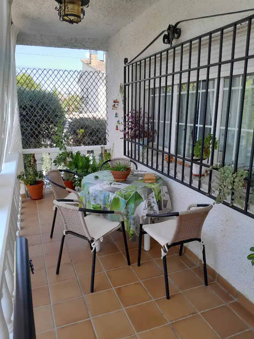 Terraza de Casa o chalet en venta en Cobisa con Calefacción, Jardín privado y Amueblado