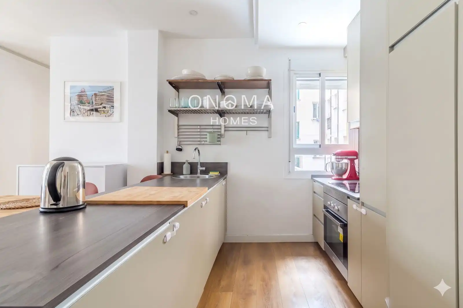 Cocina de Piso en venta en Madrid con Aire acondicionado, Calefacción y Parquet