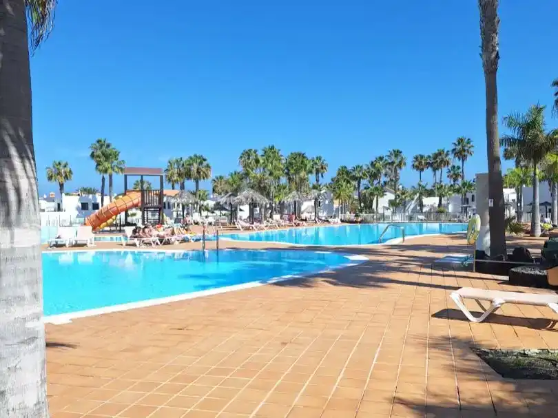 Swimming pool of Flat for rent in La Oliva  with Swimming Pool and Furnished