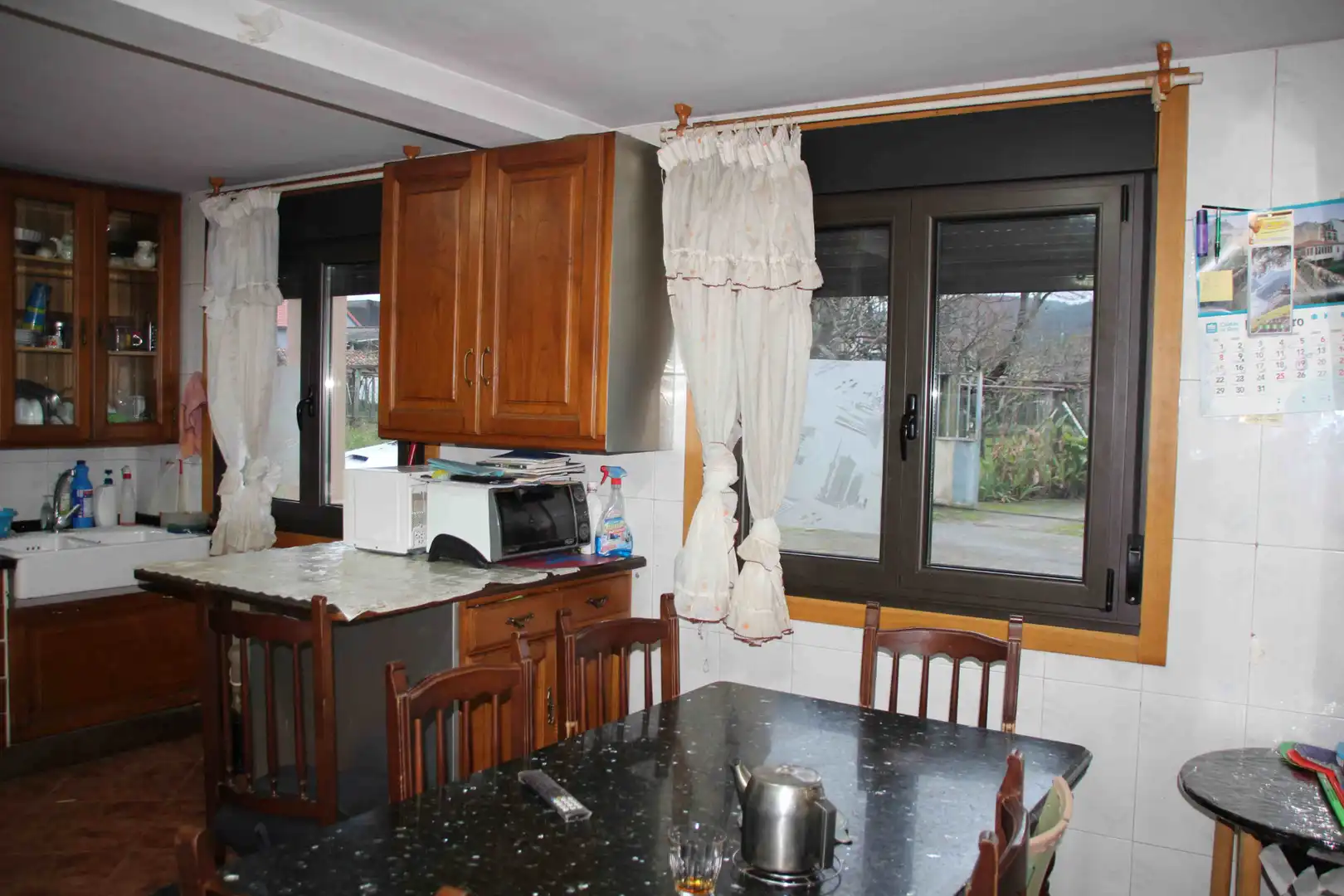 Cocina de Casa o chalet en venta en Valga con Jardín privado, Trastero y Amueblado