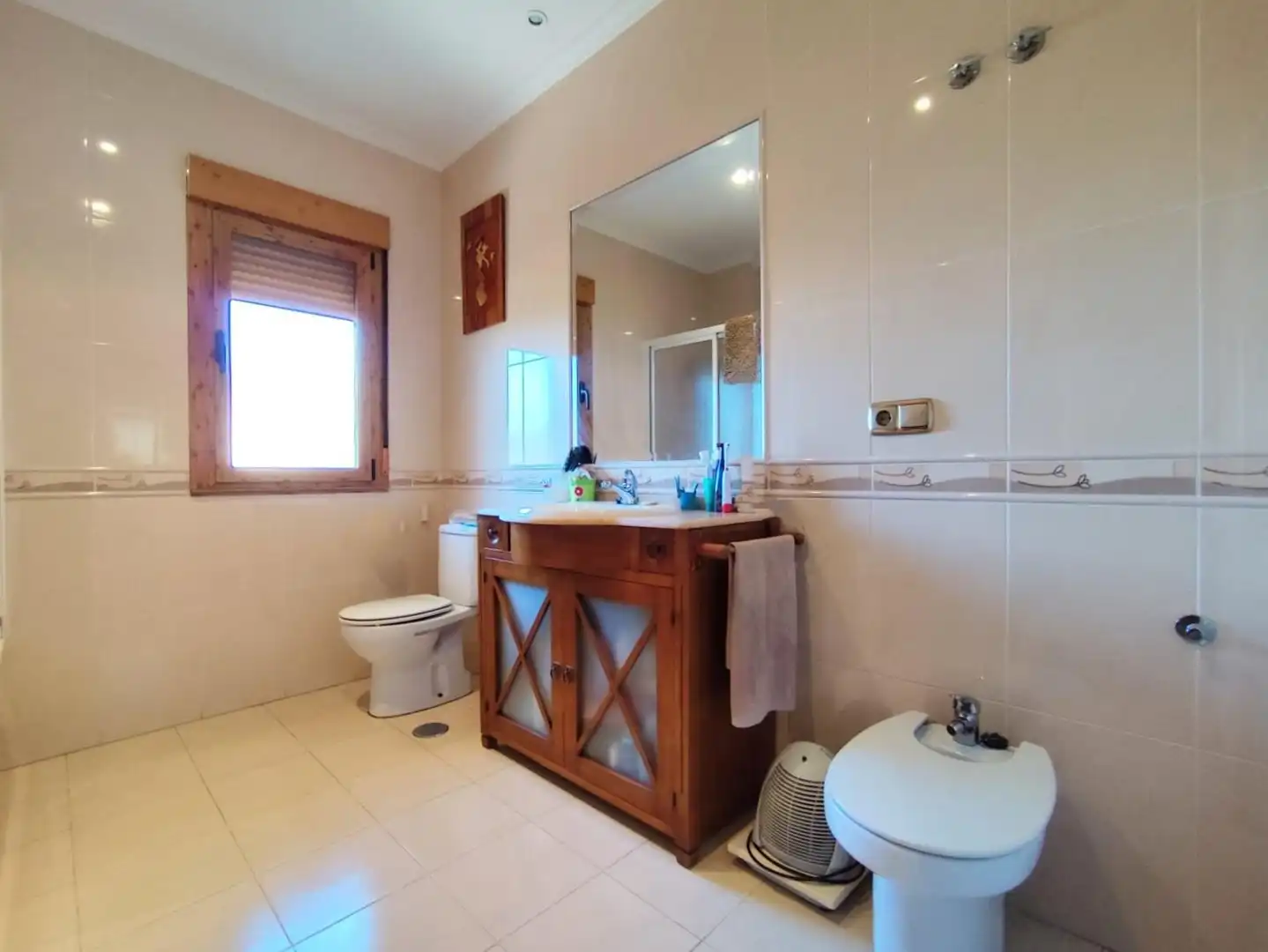 Bathroom of Houses for sale in La Granja   with Heating, Private garden and Terrace