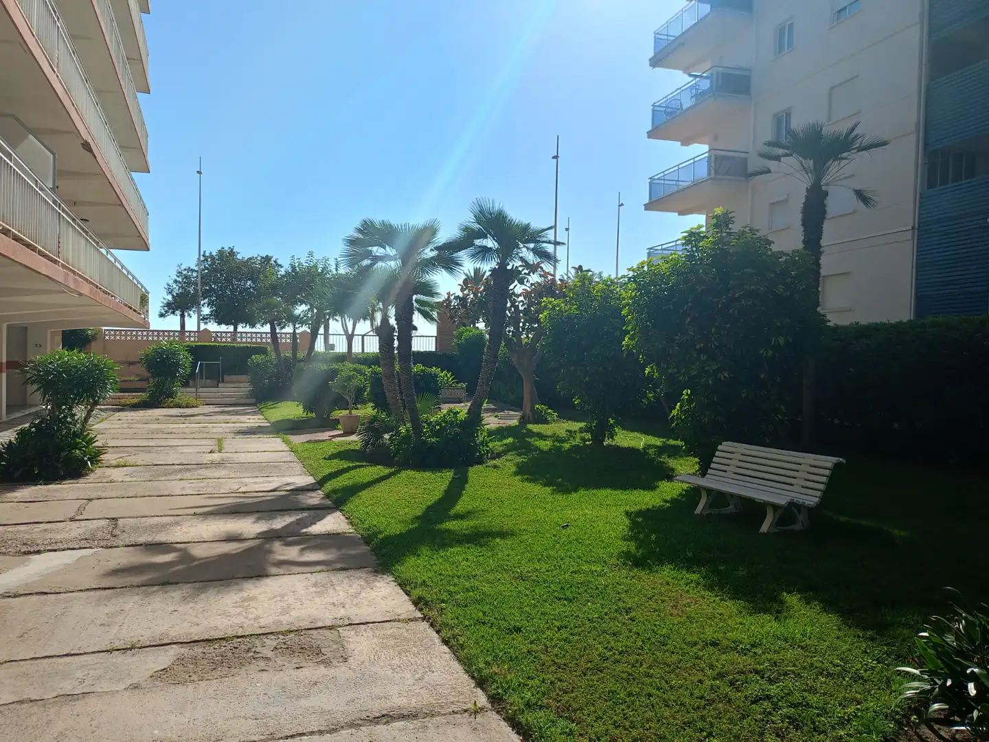 Garten von Wohnung zum Verkauf in Gandia mit Klimaanlage, Terrasse und Möbliert
