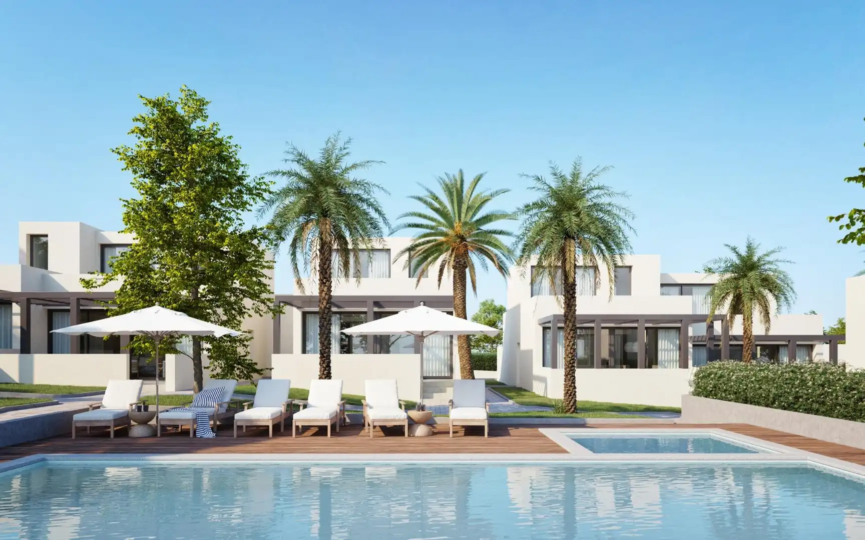 Casa aparellada amb piscina en venda a Mar Menor de Cartagena – Cabo de Palos