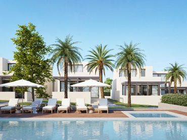 Doppelhaushälfte mit Pool zum Verkauf in Mar Menor de Cartagena – Cabo de Palos