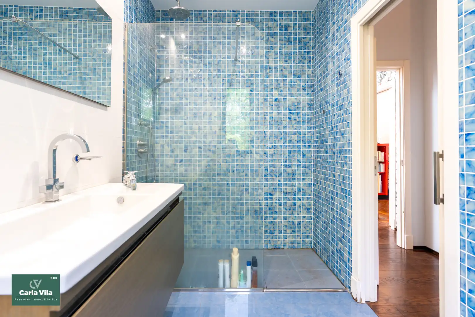 Badezimmer von Haus oder Chalet zum Verkauf in O Corgo   mit Heizung, Privatgarten und Parkett