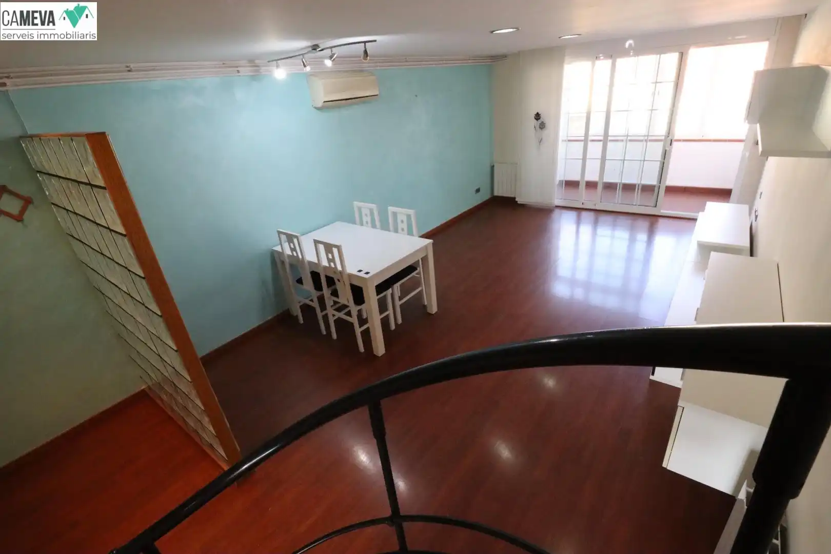 Sala d'estar de Dúplex en venda en Sabadell amb Aire condicionat, Calefacció i Parquet