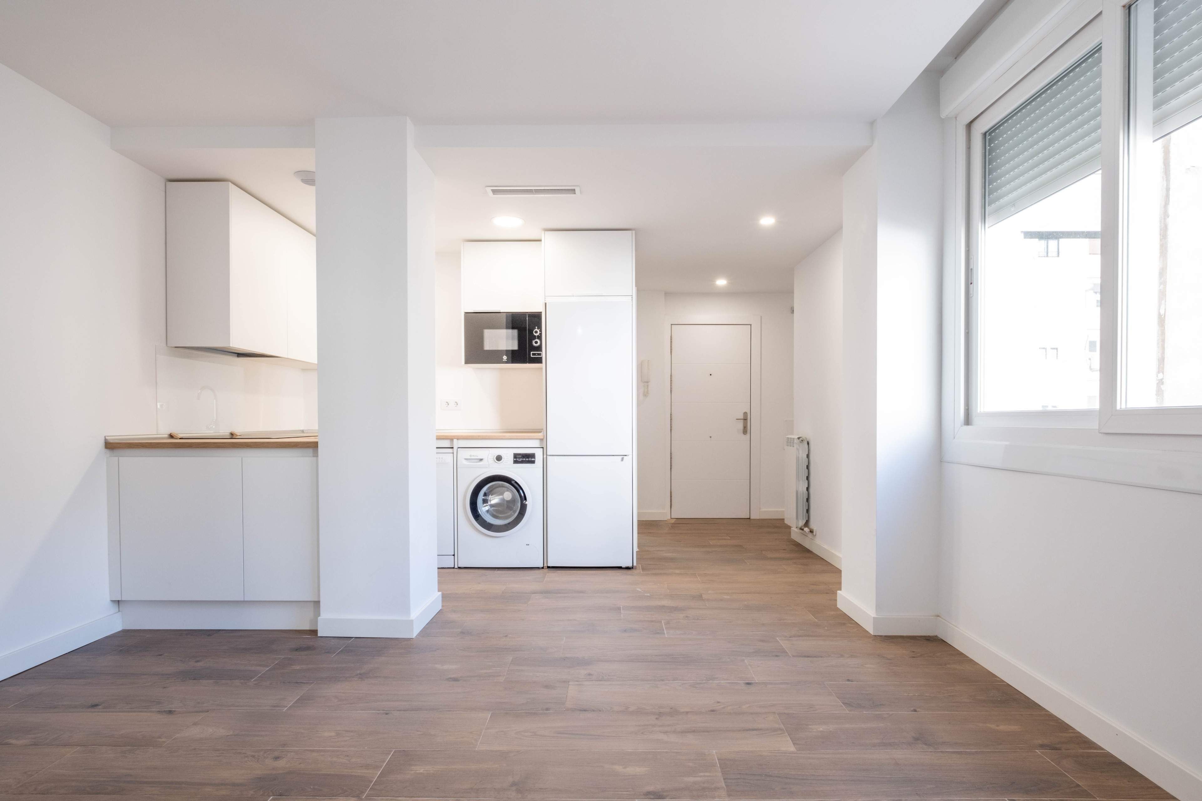 Cocina de Piso de alquiler en  Zaragoza Capital con Aire acondicionado y Calefacción