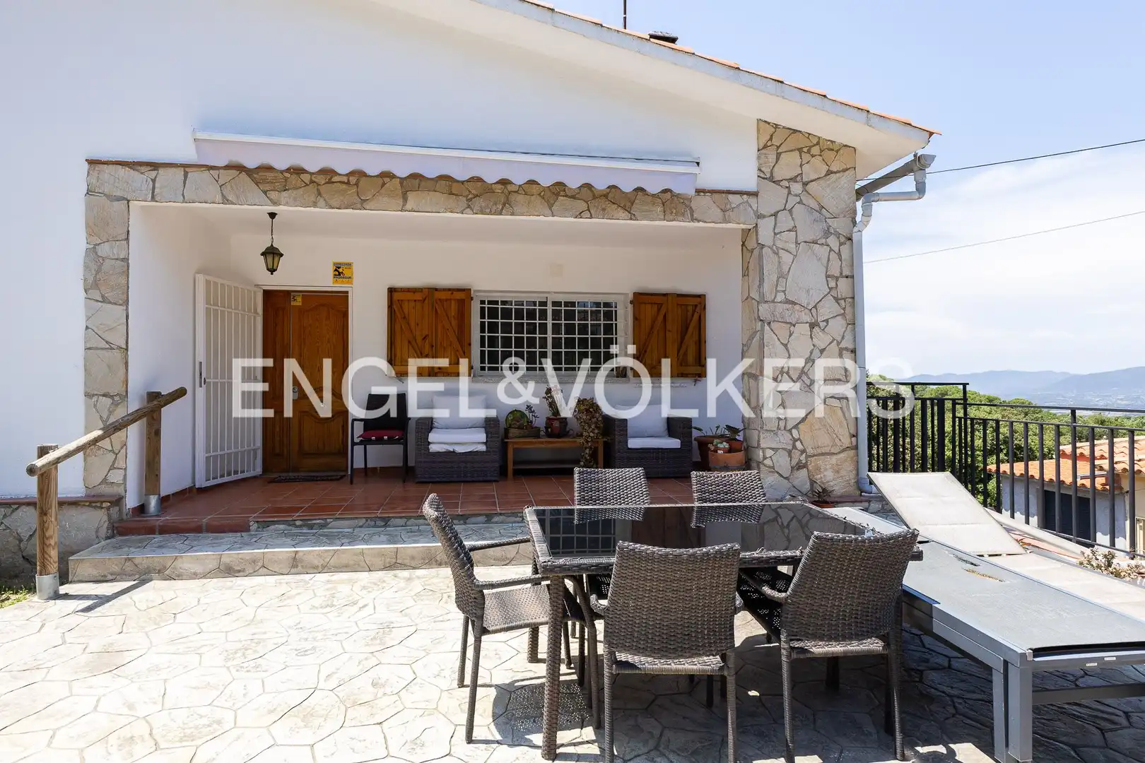 Terrassa de Casa o xalet en venda en Dosrius amb Calefacció, Jardí privat i Terrassa