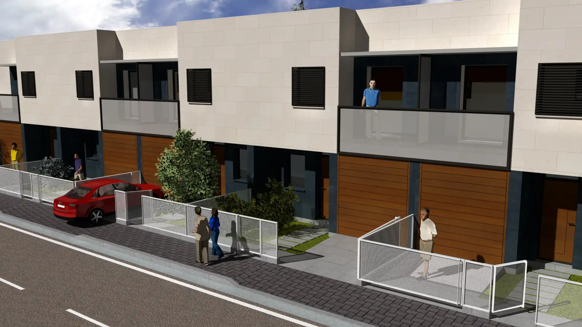 Vista exterior de Casa o xalet en venda en Cigales amb Calefacció i Jardí privat