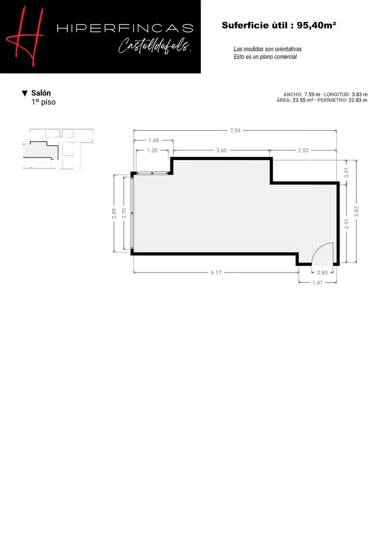 Wohnung zum Verkauf in Castelldefels mit Terrasse