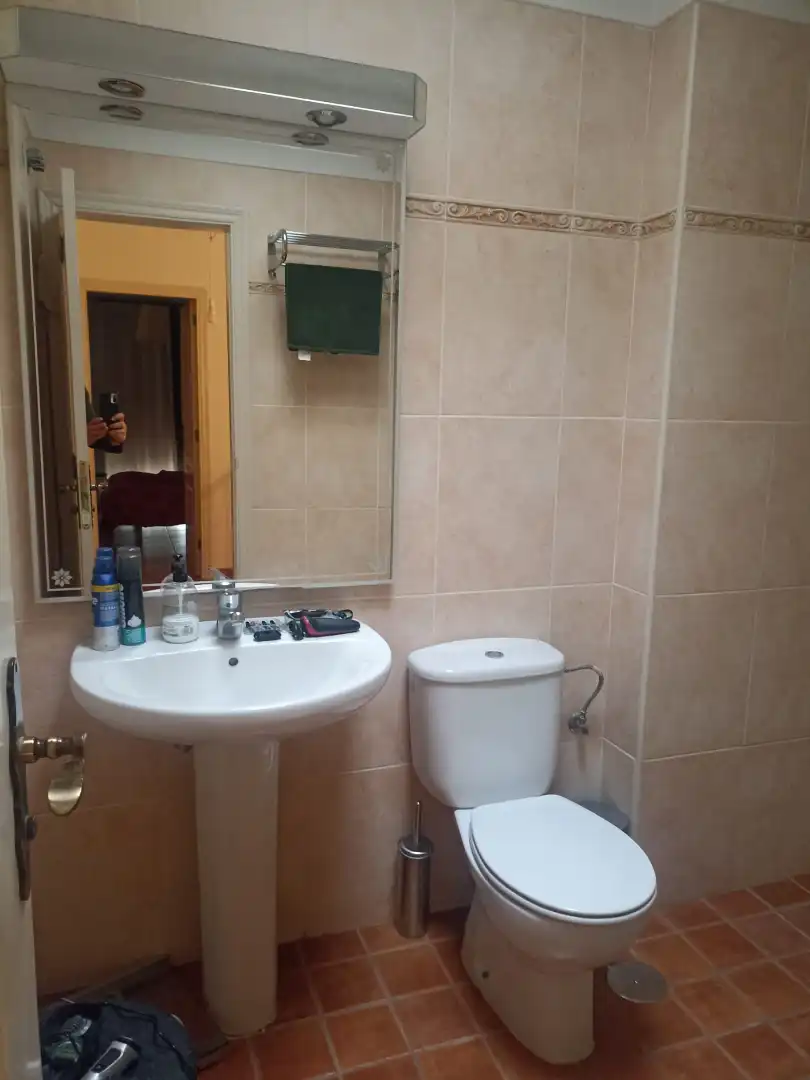 Badezimmer von Maisonette zum Verkauf in Santa Úrsula mit Privatgarten, Möbliert und Ofen