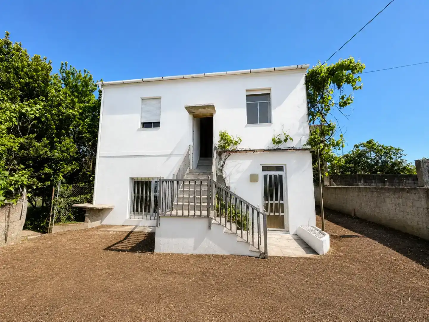 Vista exterior de Casa o xalet en venda en Trasmiras
