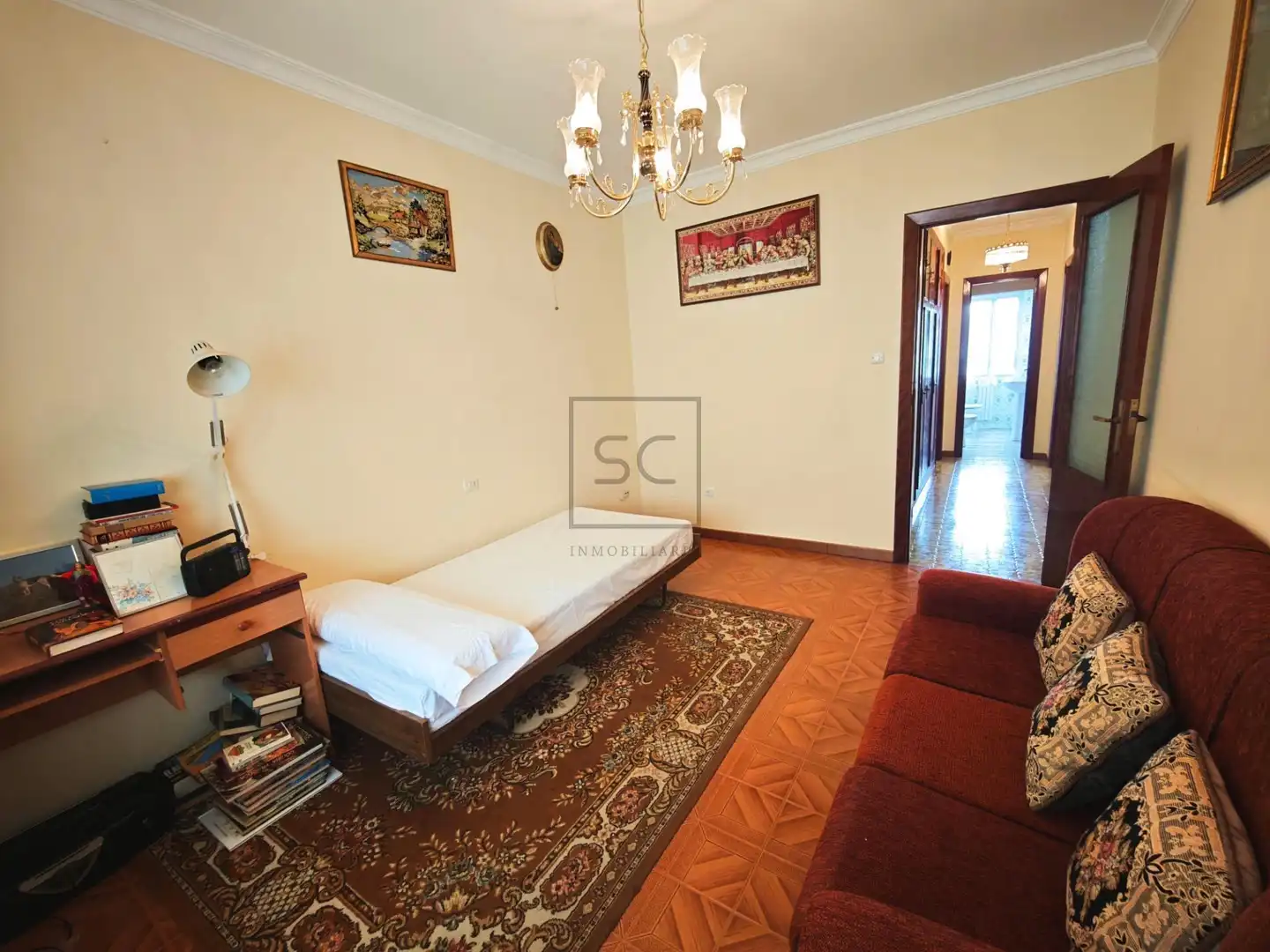 Sala de estar de Piso en venta en Cedeira con Calefacción