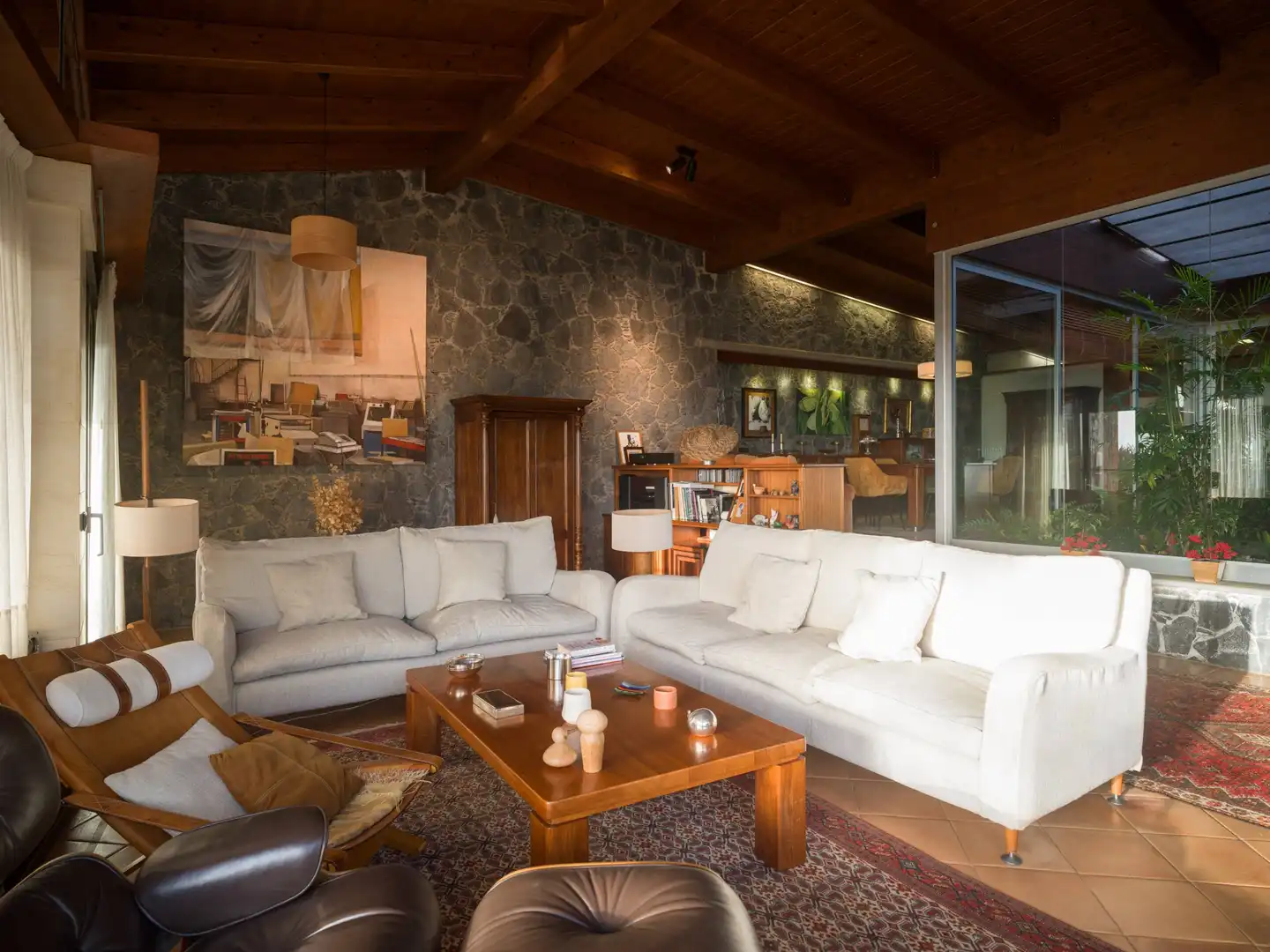 Sala de estar de Casa o chalet en venta en Tacoronte con Calefacción, Jardín privado y Terraza