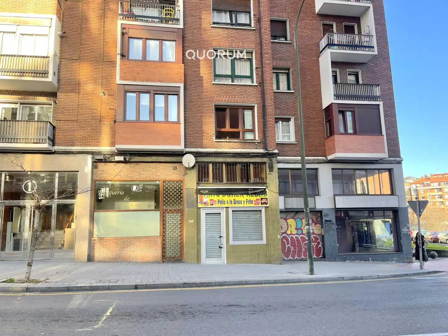 Vista exterior de Local en venta en Bilbao 