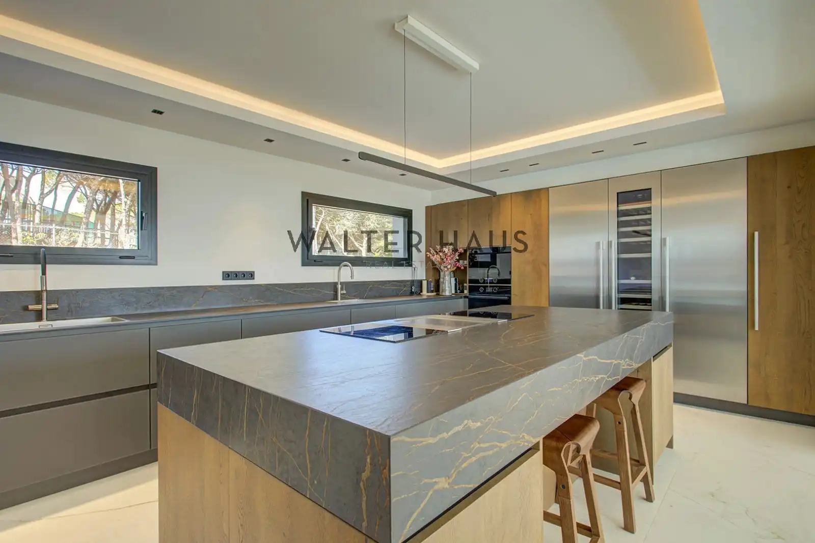 Cocina de Casa o chalet en venta en Sant Feliu de Guíxols con Aire acondicionado, Jardín privado y Terraza
