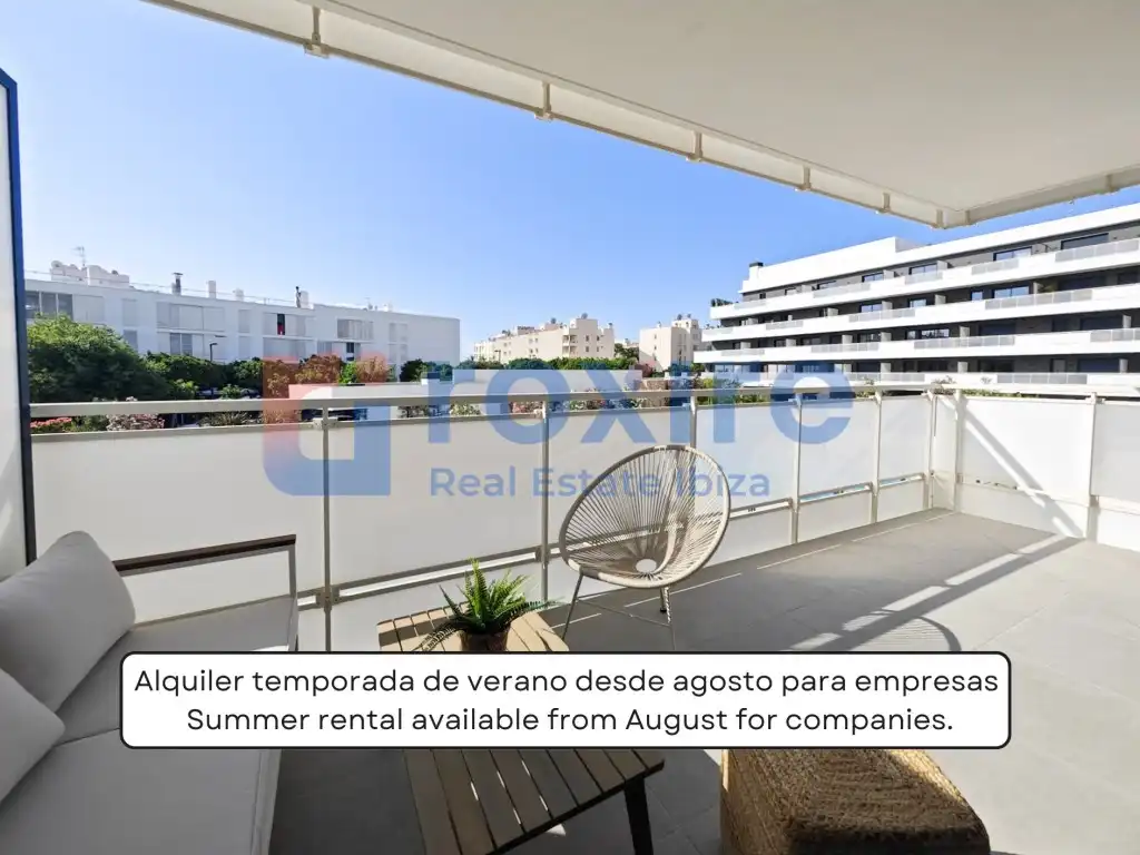 Terrasse von Wohnungen zur Miete in Eivissa mit Klimaanlage, Heizung und Terrasse