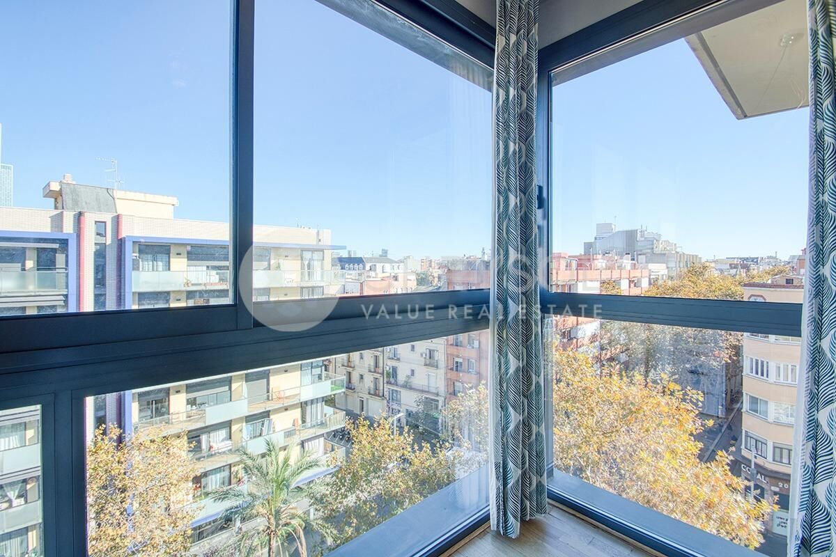 Bedroom of Flat for sale in  Barcelona Capital  with Air Conditioner, Heating and Private garden