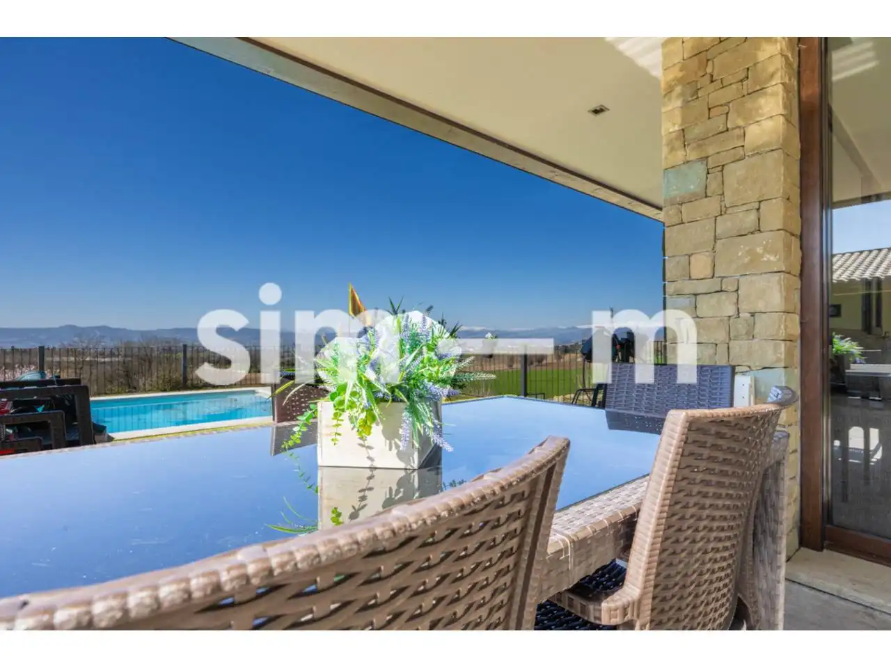 Terraza de Casa o chalet en venta en Folgueroles con Aire acondicionado, Calefacción y Jardín privado
