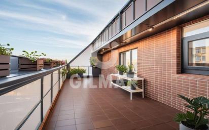Terrace of Attic for sale in  Madrid Capital  with Air Conditioner, Terrace and Swimming Pool