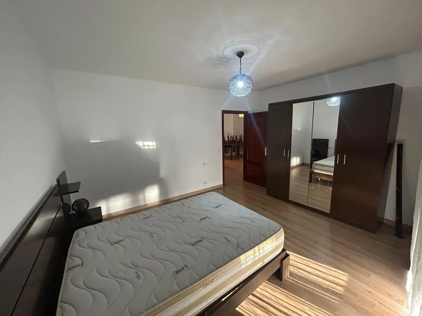 Schlafzimmer von Wohnung zur Miete in Almendralejo mit Klimaanlage, Parkett und Abstellraum