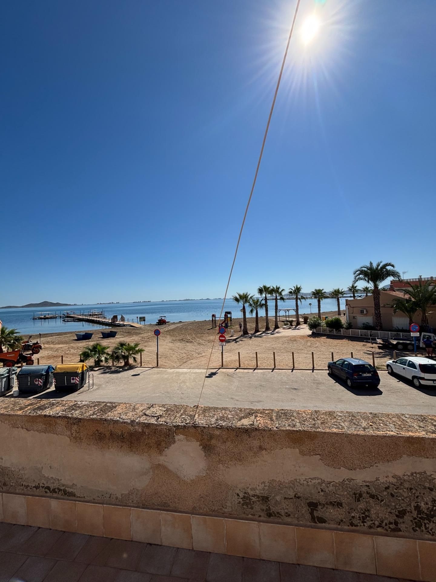 Exterior view of Single-family semi-detached for sale in Cartagena  with Private garden, Terrace and Storage room