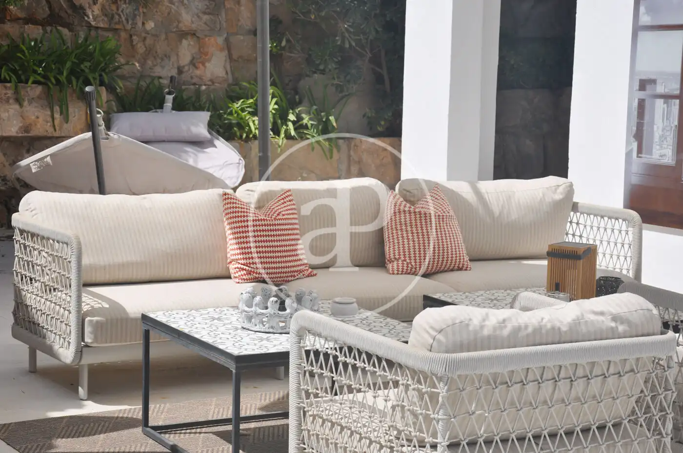 Terrace of Houses for rent in  Palma de Mallorca  with Air Conditioner, Heating and Private garden
