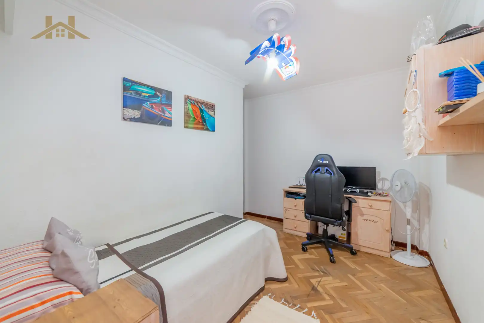 Bedroom of Flat for sale in Aranjuez  with Air Conditioner and Balcony