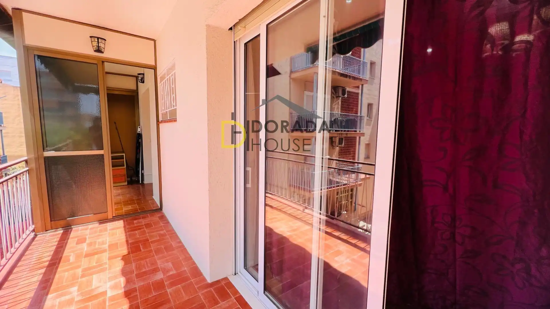 Balcony of Flat for sale in Salou  with Air Conditioner, Heating and Parquet flooring