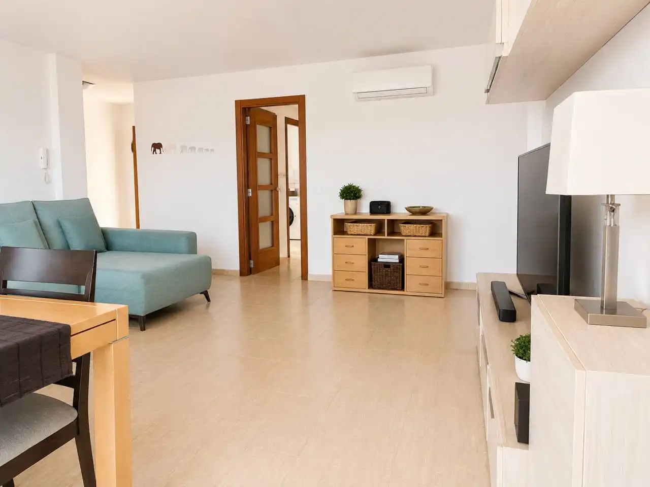 Wohnzimmer von Wohnung zum Verkauf in Muro mit Klimaanlage, Terrasse und Balkon
