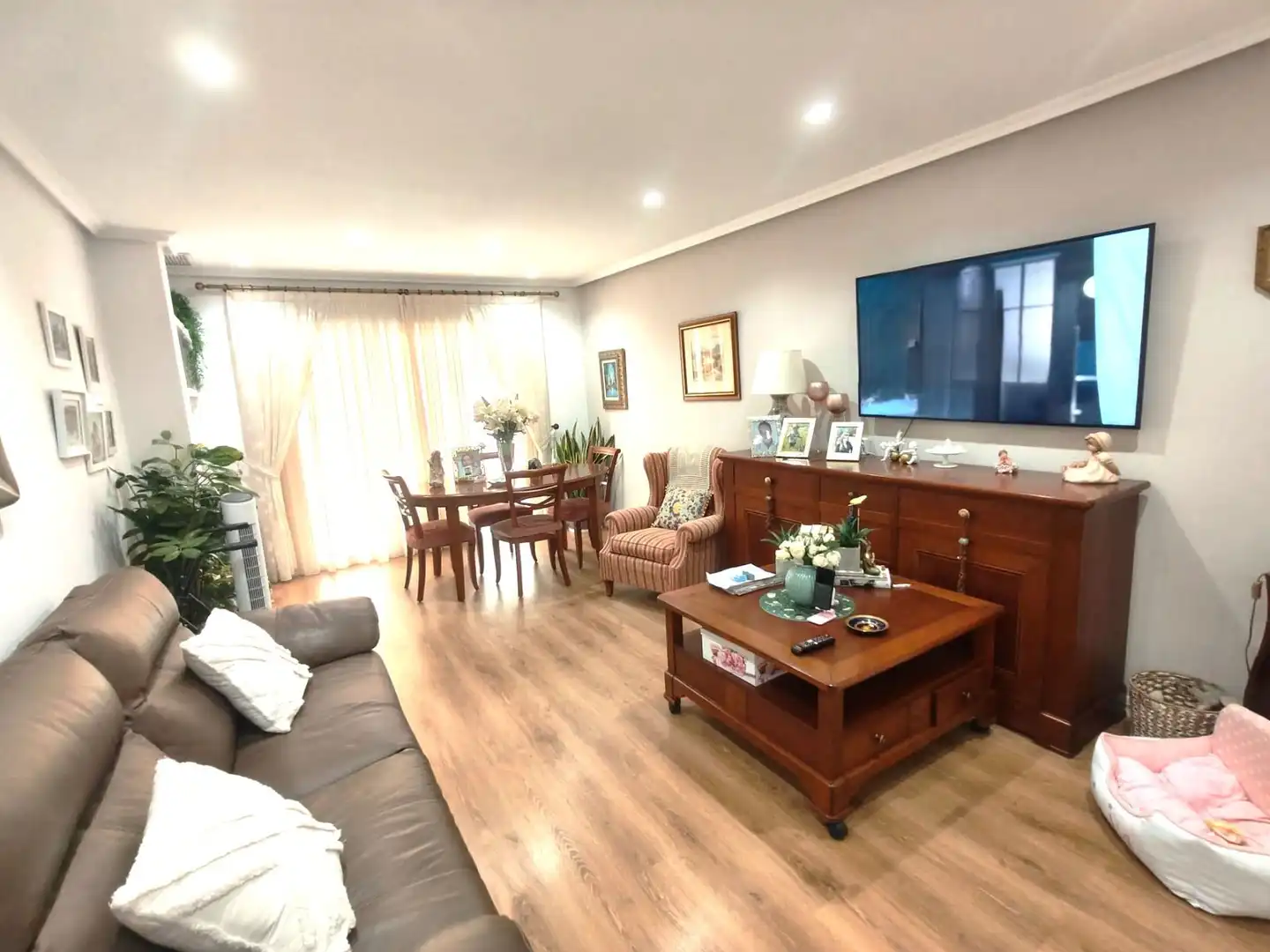 Sala d'estar de Apartament en venda en Elche / Elx amb Moblat