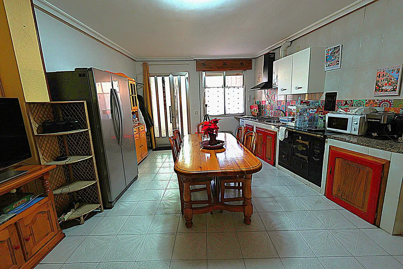 Cocina de Casa adosada en venta en Cacabelos con Calefacción y Balcón