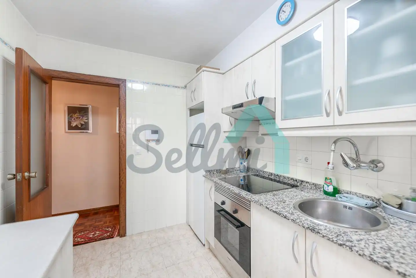 Küche von Wohnung zur Miete in Castrillón mit Heizung, Parkett und Terrasse