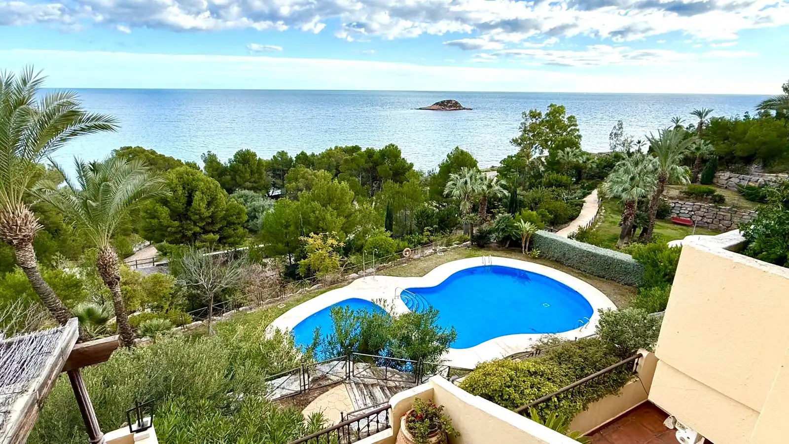 Jardín de Apartamento en venta en Altea con Aire acondicionado, Calefacción y Terraza