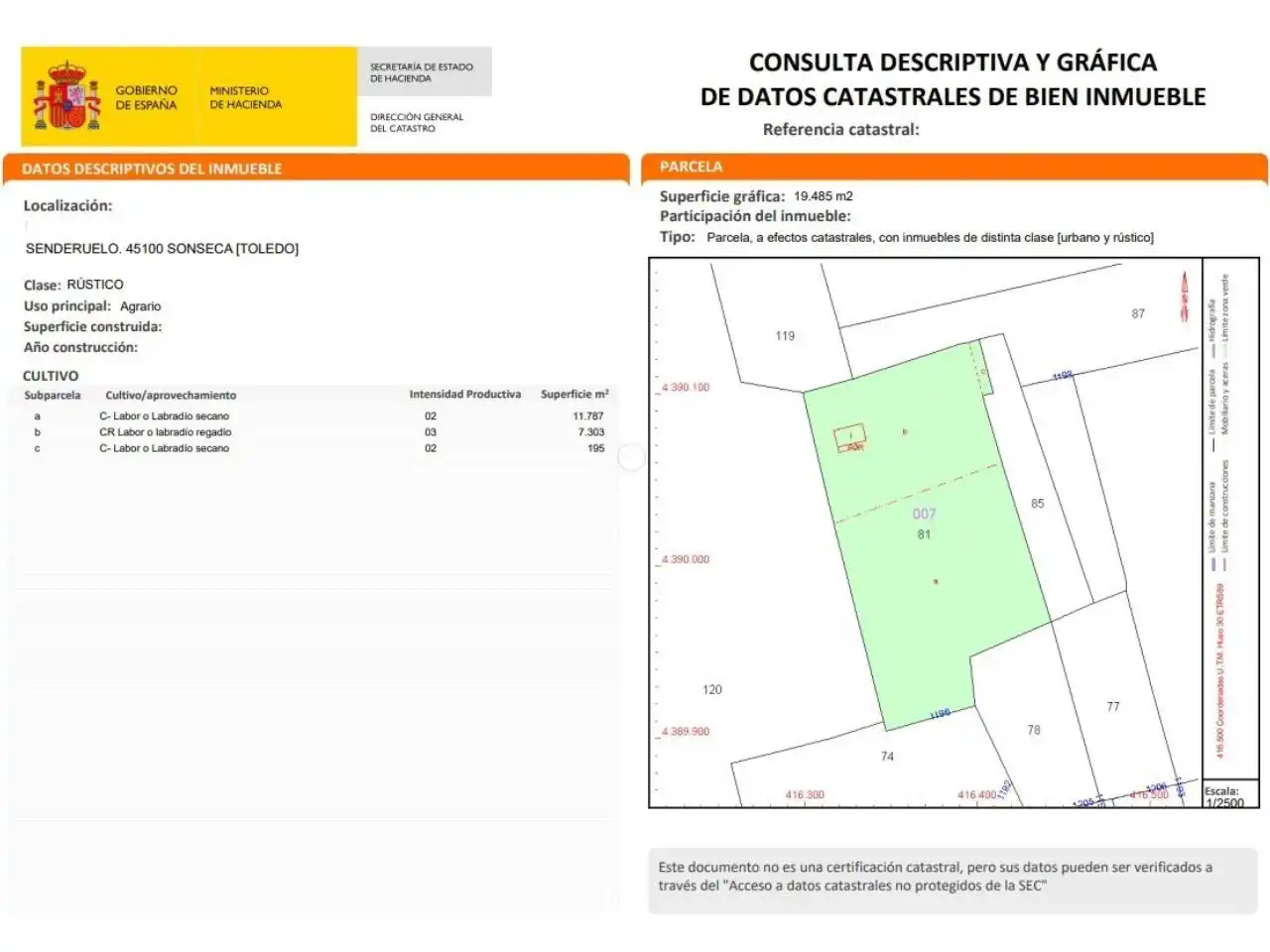Casa o xalet en venda en Sonseca amb Calefacció i Jardí privat