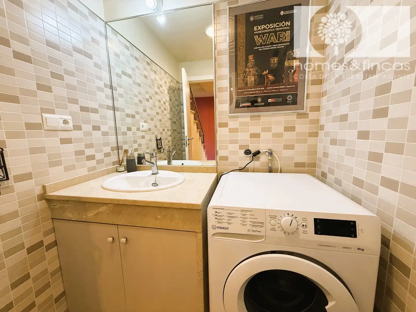 Bathroom of Detached homes for sale in Ayamonte  with Air Conditioner, Terrace and Furnished
