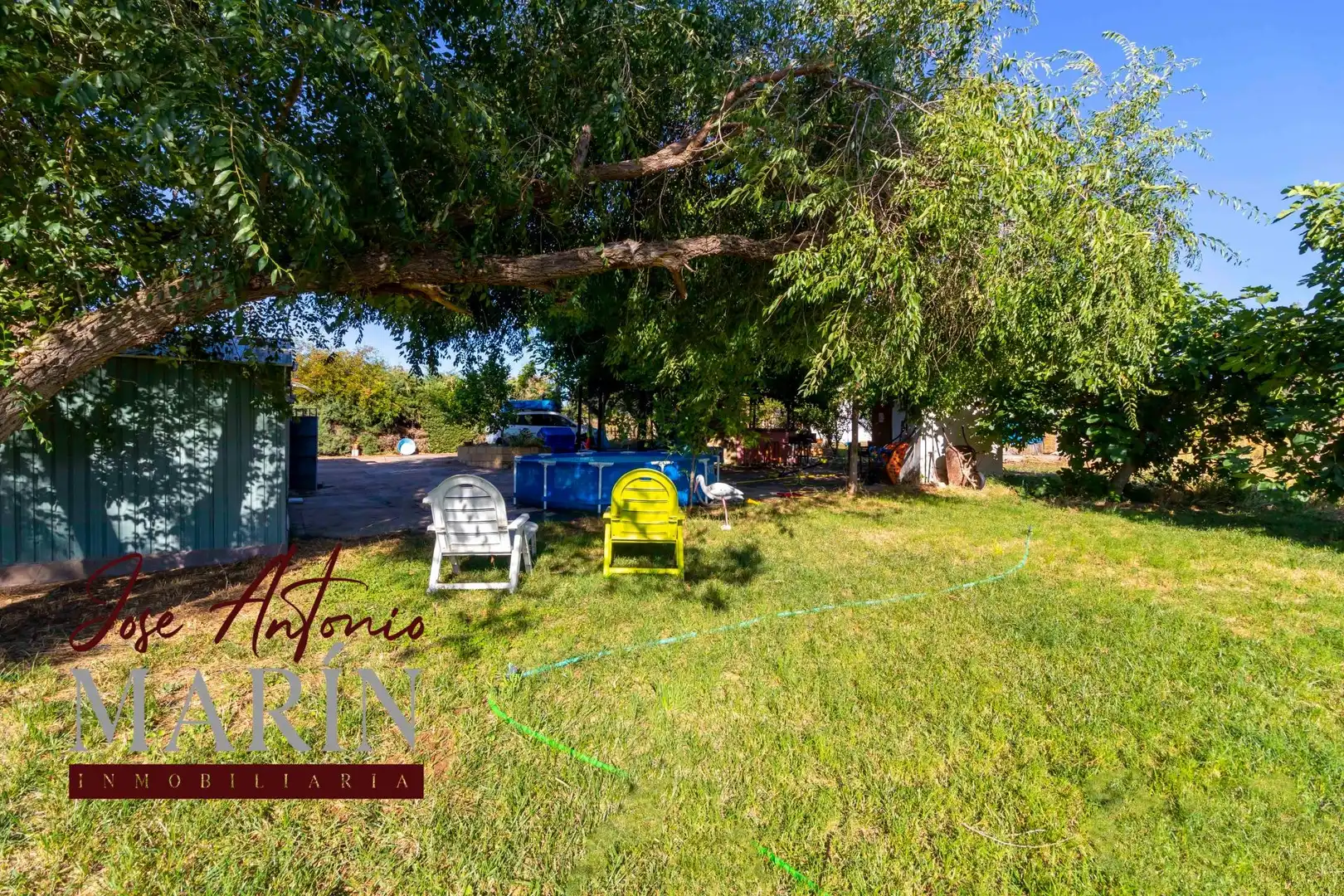 Vista exterior de Casa o chalet en venta en Badajoz con Aire acondicionado, Jardín privado y Piscina