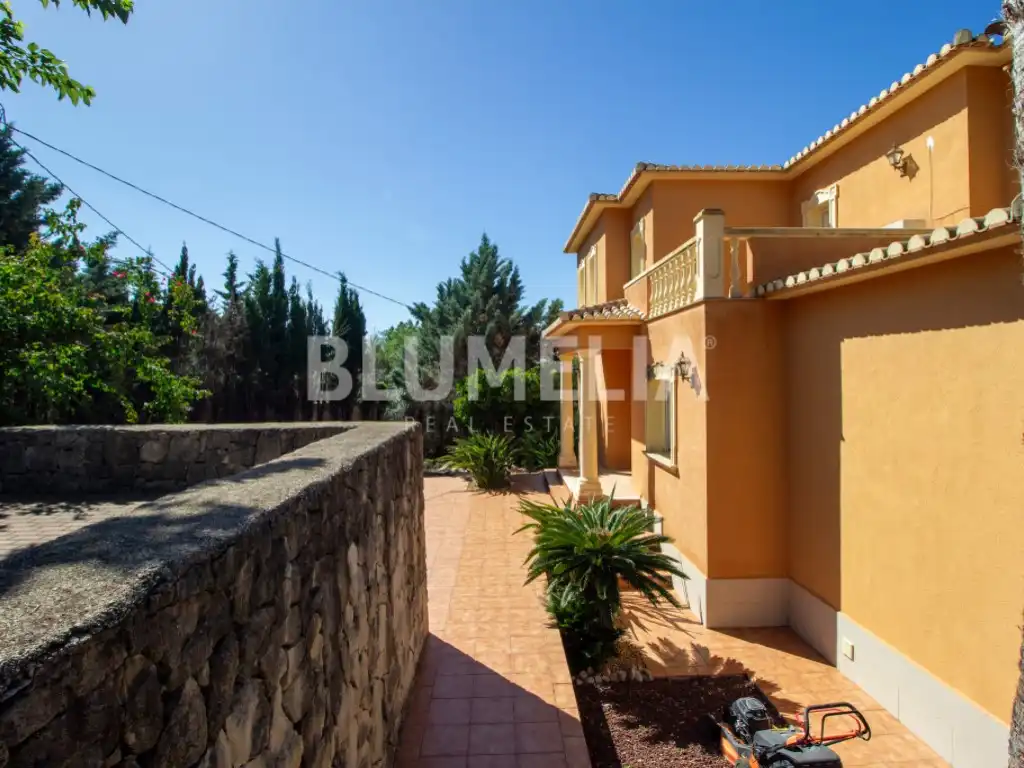 Exterior view of Houses for sale in Dénia  with Air Conditioner, Private garden and Terrace