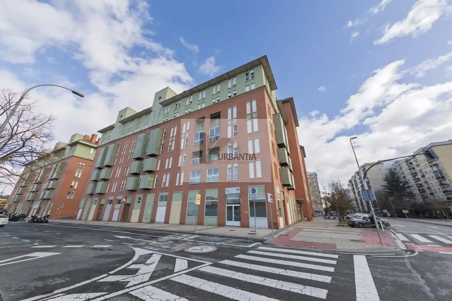 Exterior view of Flat for sale in  Pamplona / Iruña  with Heating, Parquet flooring and Terrace