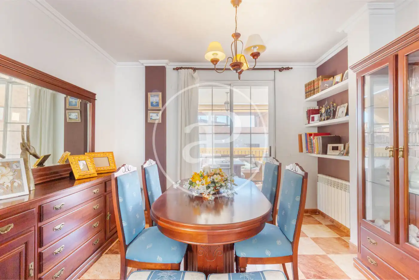 Comedor de Casa adosada en venta en Burriana / Borriana con Calefacción, Jardín privado y Terraza